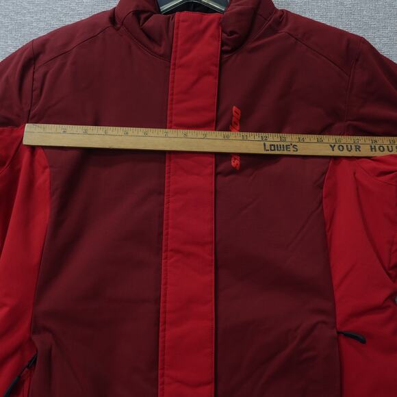 Ski-Doo Women's Vesa Snowmobiling Jacket Burgundy - M - Picture 6 of 15
